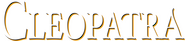 Logo of Cleopatra image size 3832x840