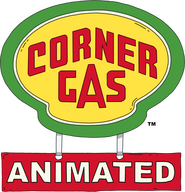Logo of Corner Gas Animated image size 1468x1520