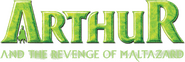 Logo of Arthur and the Revenge of Maltazard image size 556x185