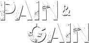 Logo of Pain & Gain image size 1122x540