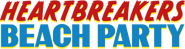 Logo of Heartbreakers Beach Party image size 1200x316