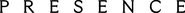 Logo of Presence image size 3000x212