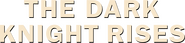 Logo of The Dark Knight Rises image size 1541x357