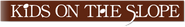 Logo of Kids on the Slope image size 787x114