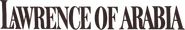 Logo of Lawrence of Arabia image size 782x126
