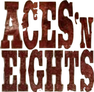 Logo of Aces 'N' Eights image size 578x562