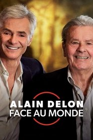 poster Alain Delon face au monde
