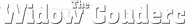 Logo of The Widow Couderc image size 1905x242