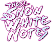 Logo of Those Snow White Notes image size 375x304