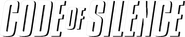 Logo of Code of Silence image size 914x184