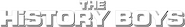 Logo of The History Boys image size 792x116