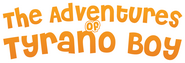 Logo of The Adventures of Tyrano Boy image size 886x304