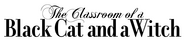 Logo of The Classroom of a Black Cat and a Witch image size 983x216
