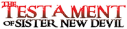 Logo of The Testament of Sister New Devil image size 796x183