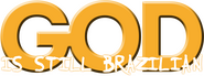 Logo of God Is Still Brazilian image size 1431x537