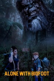 poster Alone with Bigfoot