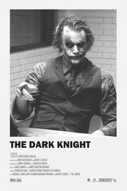 Poster of The Dark Knight image size 736x1104