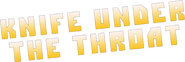 Logo of Knife Under the Throat image size 791x263
