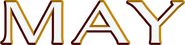 Logo of May image size 4298x1036
