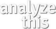 Logo of Analyze This image size 575x299
