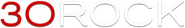 Logo of 30 Rock image size 394x59