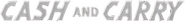 Logo of Cash and Carry image size 659x78