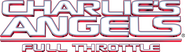 Logo of Charlie's Angels: Full Throttle image size 4284x1207