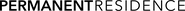 Logo of Permanent Residence image size 2598x161