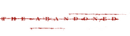 Logo of The Abandoned image size 2598x717