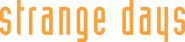 Logo of Strange Days image size 4311x984