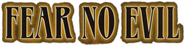 Logo of Fear No Evil image size 780x196