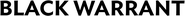 Logo of Black Warrant image size 1278x113