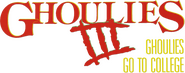 Logo of Ghoulies III: Ghoulies Go to College image size 735x292