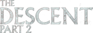 Logo of The Descent: Part 2 image size 546x196