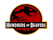 Logo of Hundreds of Beavers image size 395x301