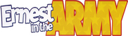 Logo of Ernest in the Army image size 706x197