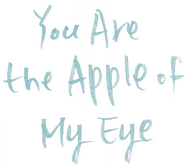Logo of You Are the Apple of My Eye image size 1457x1327