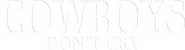 Logo of Cowboys Don't Cry image size 2000x538