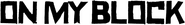 Logo of On My Block image size 1278x170