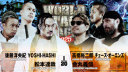 Backdrop of NJPW World Tag League 2025 - Day 2 image size 3840x2160