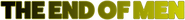 Logo of The End of Men image size 1968x217