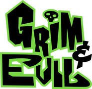 Logo of Grim & Evil image size 507x492