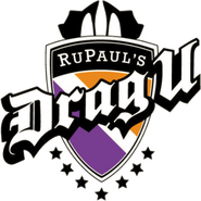 Logo of RuPaul's Drag U image size 389x389