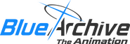 Logo of Blue Archive the Animation image size 2280x777