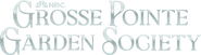 Logo of Grosse Pointe Garden Society image size 4310x1195