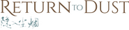 Logo of Return to Dust image size 4289x1021