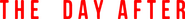 Logo of The Day After image size 1192x121