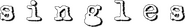 Logo of Singles image size 729x105