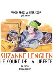 Suzanne Lenglen, the court of liberty poster