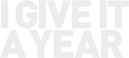 Logo of I Give It a Year image size 1183x538